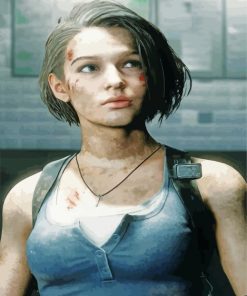 Agent Jill Valentine Diamond Paintings