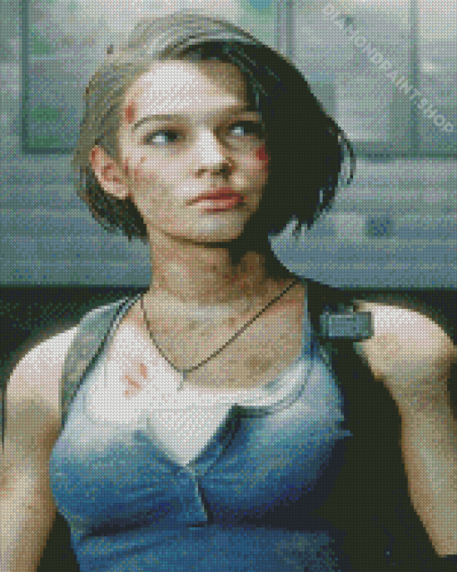 Agent Jill Valentine Diamond Paintings