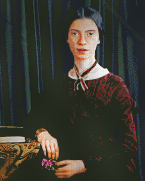 American Poet Emily Dickinson Diamond Paintings