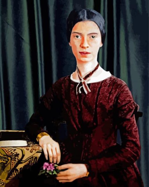 American Poet Emily Dickinson Diamond Paintings