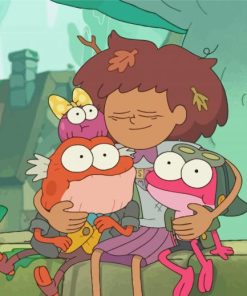 Amphibia Animated Serie Characters Diamond Paintings