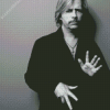 Black And White David Spade Diamond Paintings