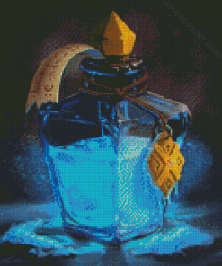 Blue Potion Diamond Paintings