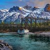 Canada Canmore Bridge Diamond Paintings