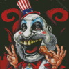 Captain Spaulding Caricature Diamond Paintings