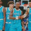 Charlotte Hornets Basketball Players Diamond Paintings