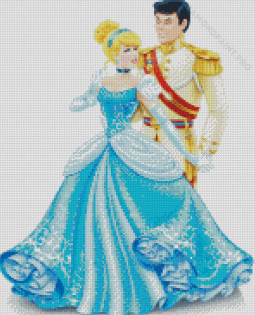 Cinderella And The Prince Diamond Paintings