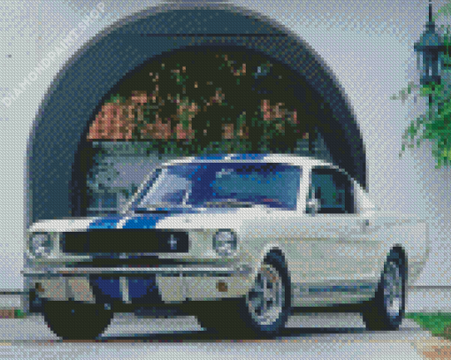 Classic Ford Shelby GT500 Car Diamond Paintings