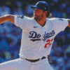 Clayton Kershaw Pitcher Diamond Paintings