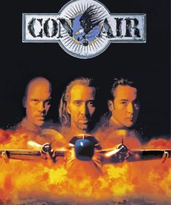 Con Air Poster Diamond Paintings