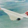 Concorde Plane Diamond Paintings