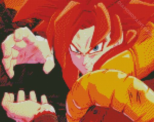 Dragon Ball Z Gogeta Diamond Paintings