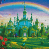 Emerald City Castle Diamond Paintings