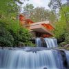 Frank Lloyd Wright Fallingwaters Diamond Paintings