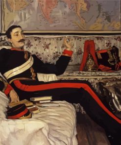 Frederick Burnaby By James Tissot Diamond Paintings