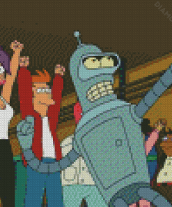 Futurama Animation Diamond Paintings