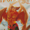 Hawkgirl Poster Diamond Paintings