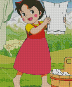 Heidi Animation Diamond Paintings