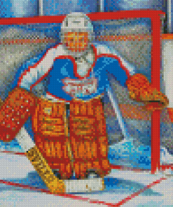 Hockey Goalie Diamond Paintings