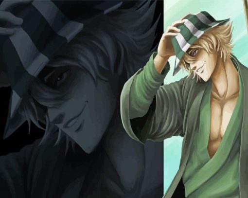 Kisuke Urahara Bleach Character Diamond Paintings