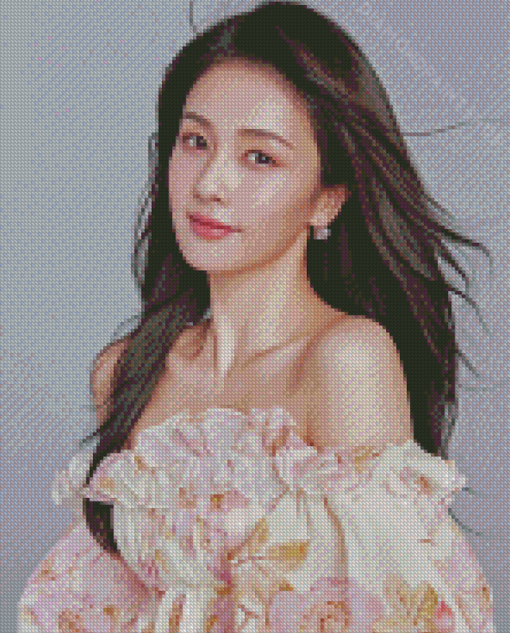 Korean Actress Lu Diamond Painting