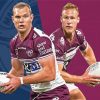 Manly Sea Eagles Football Diamond Paintings