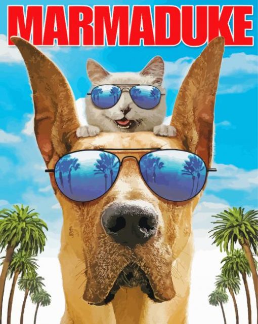 Marmaduke Poster Diamond Paintings