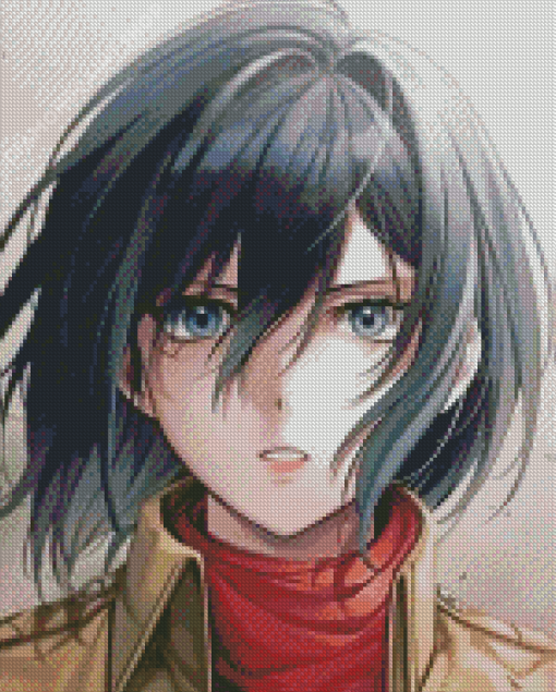 Mikasa Ackerman Diamond Paintings