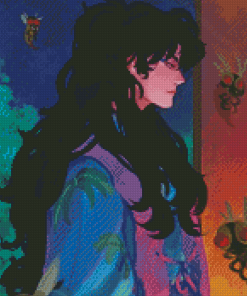 Naraku Side Profile Art Diamond Paintings