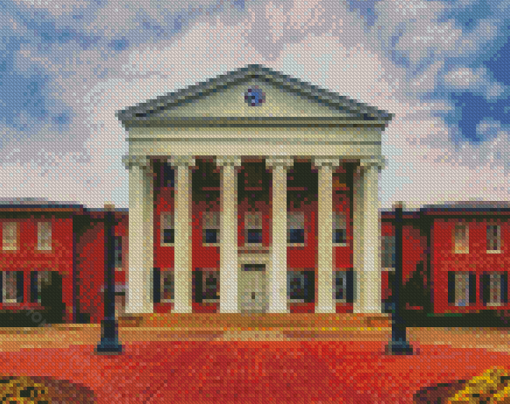 Ole Miss University Diamond Paintings