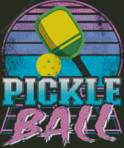 Pickleball Diamond Paintings