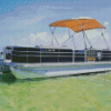 Pontoon Boat Diamond Paintings