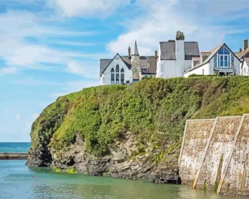 Port Isaac Village Diamond Paintings