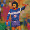 Socrates Footballer Diamond Paintings