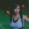 Tifa Lockhart From Final Fantasy Diamond Paintings