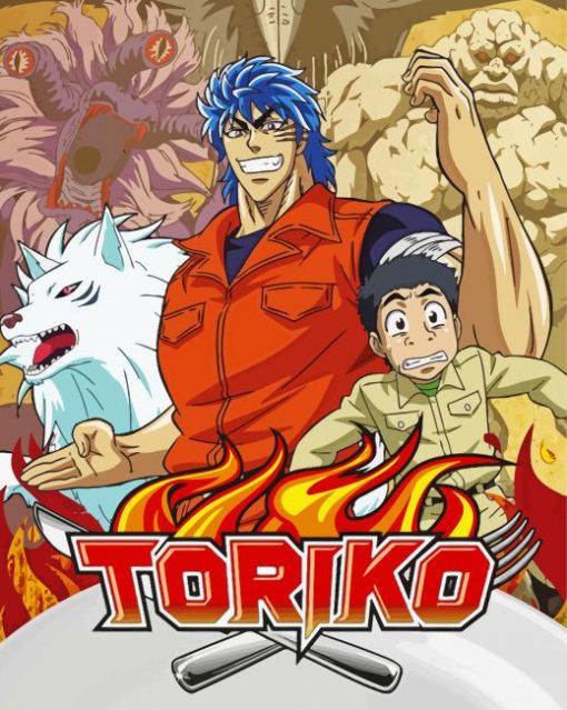 Toriko Poster Diamond Paintings