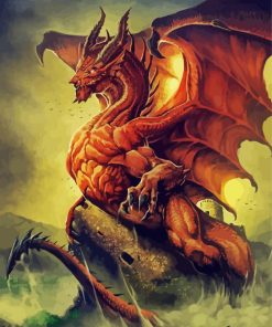 Welsh Dragon Diamond Paintings