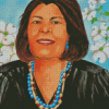 Wilma Mankiller Art Diamond Paintings