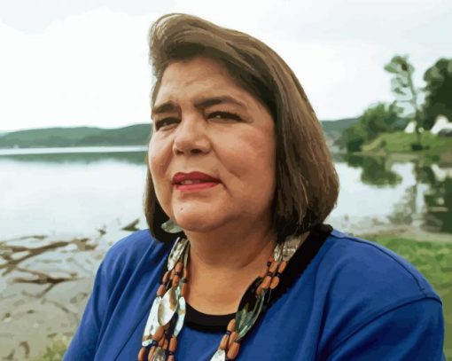 Wilma Mankiller Diamond Paintings