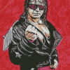 Wrestler Bret Hart Art Diamond Paintings