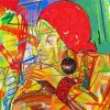 Abstract Uganda Woman Diamond Paintings