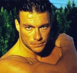 Actor Jean Claude Van Damme Diamond Paintings