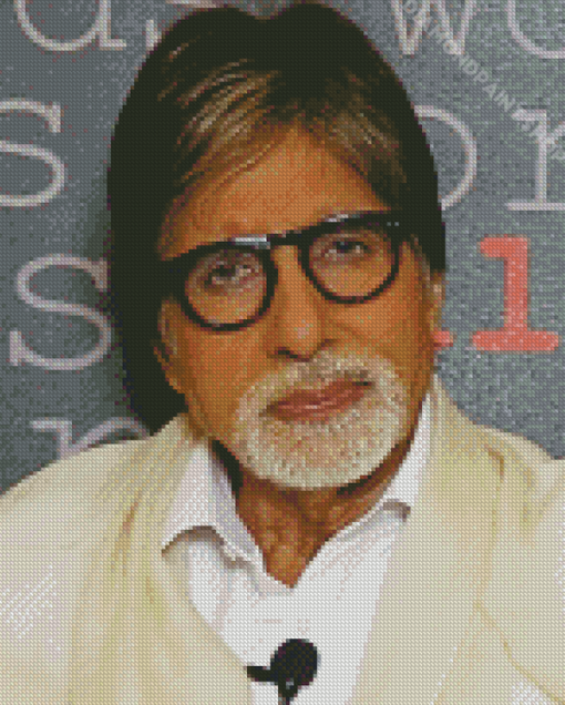 Aesthetic Amitabh Bachchan Diamond Paintings