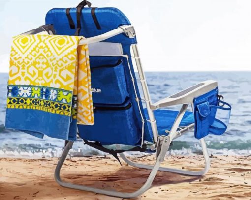 Aesthetic Beaches Chairs Diamond Paintings