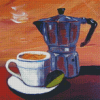 Aesthetic Coffee Pots Diamond Paintings