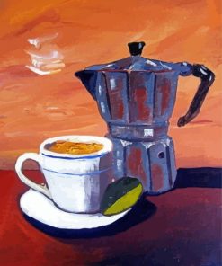 Aesthetic Coffee Pots Diamond Paintings