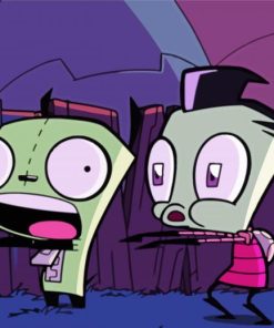 Aesthetic Invader Zim Diamond Paintings