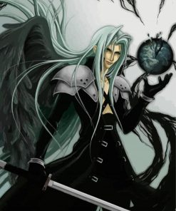 Aesthetic Sephiroth Illustration Diamond Paintings