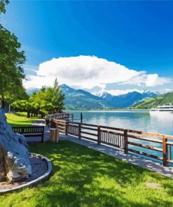 Aesthetic Zell Am See Diamond Paintings