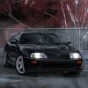 Black Supra Mk4 Art Diamond Paintings